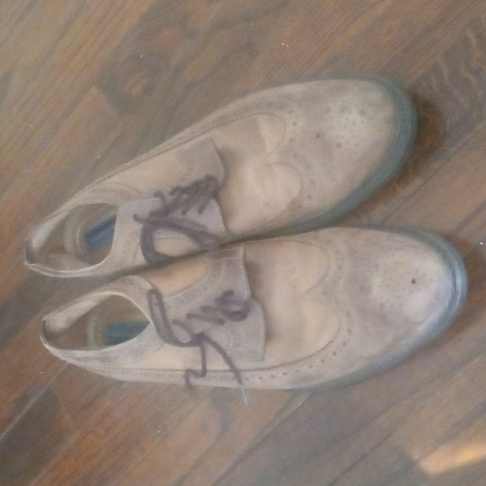 Men's size 12 Georgia Brutinini shoes camel color